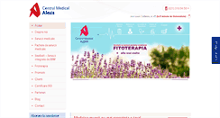 Desktop Screenshot of alexis-medical.ro